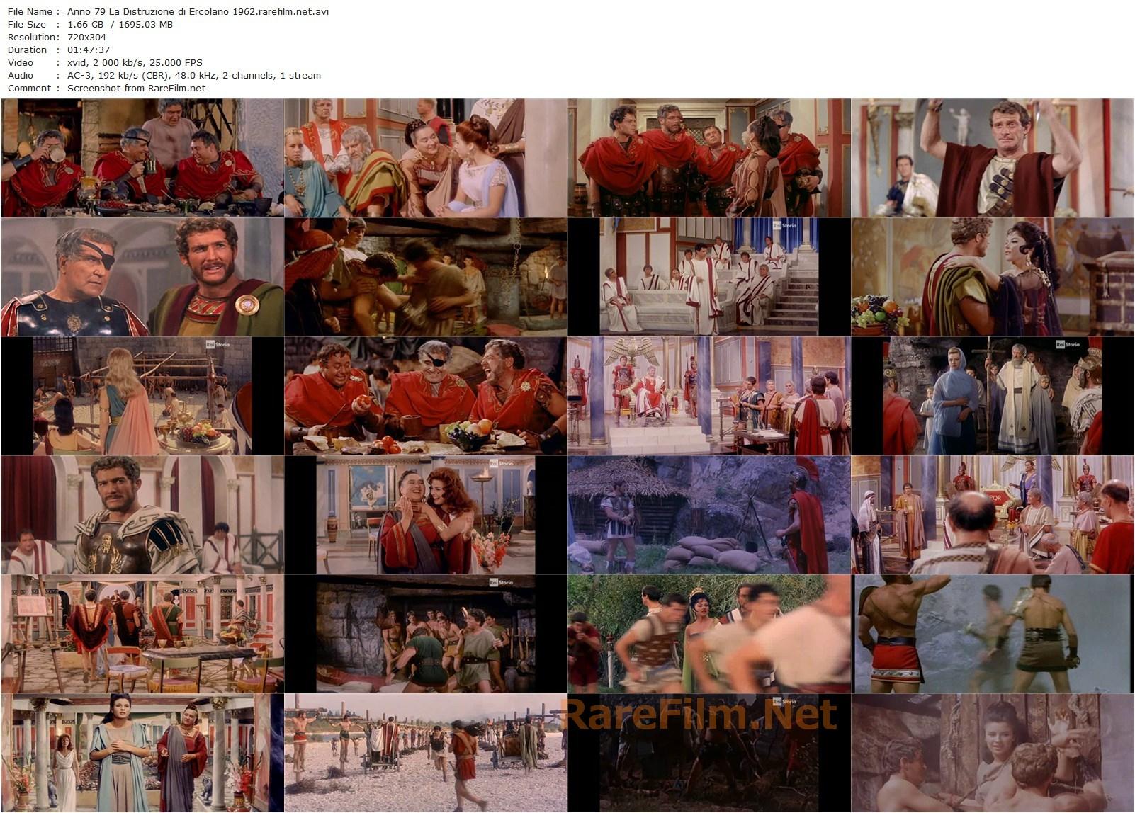 The Destruction of Herculaneum / Anno 79: La distruzione di Ercolano (1962) Gianfranco Parolini, Susan Paget, Brad Harris, Mara Lane-poster