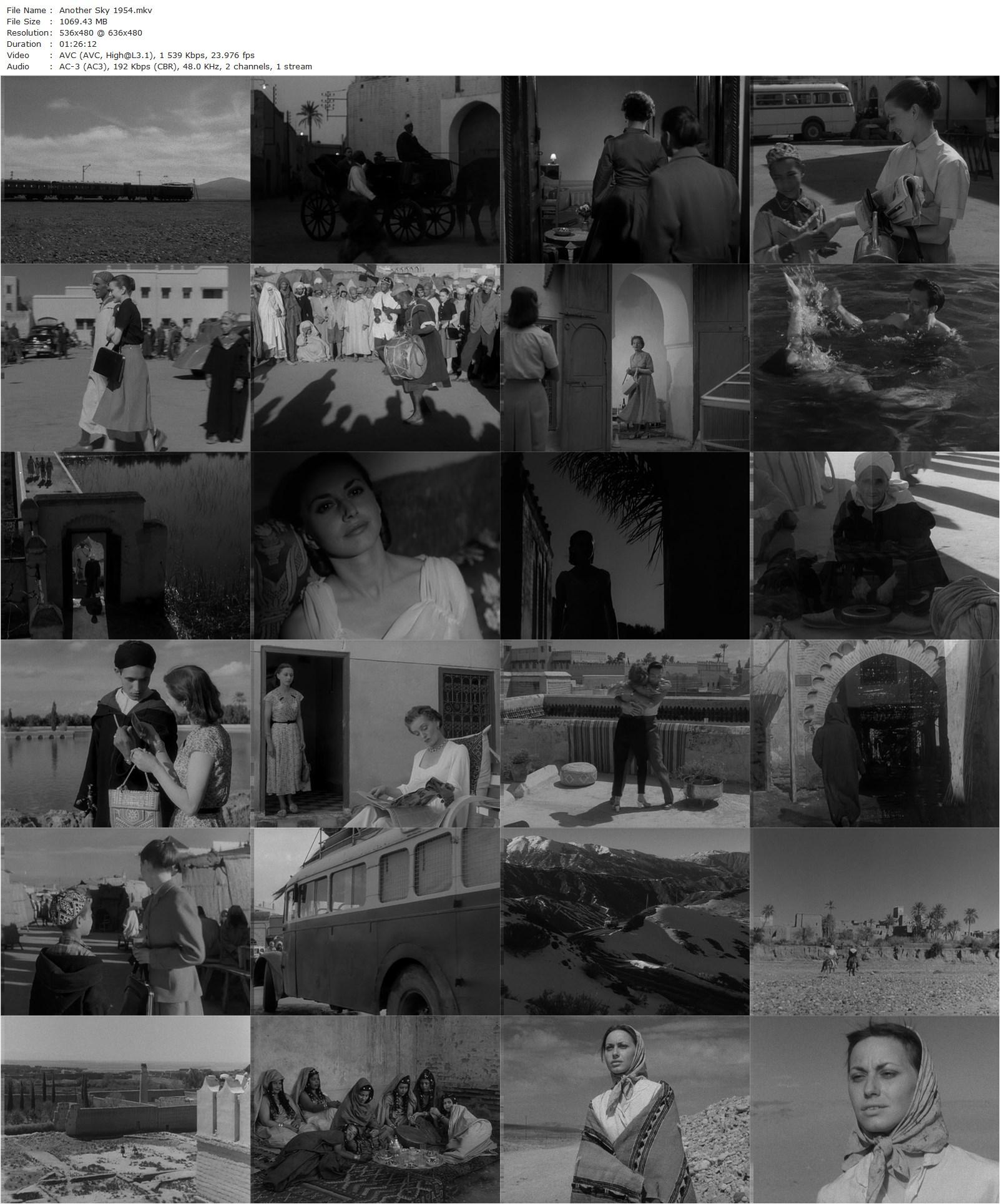 Another Sky (1954) Gavin Lambert, Catherine Lacey, Ahmed Ben Mohammed, Lee Montague-poster