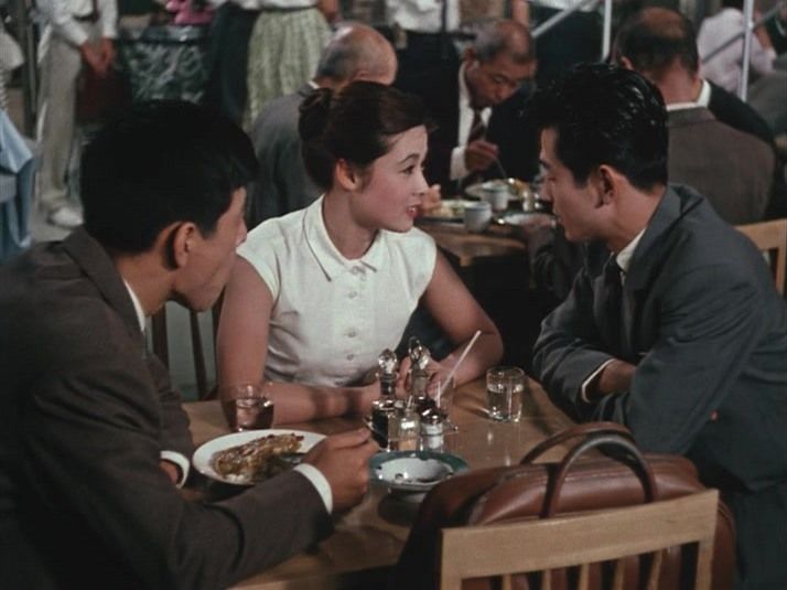 Aozora Musume / The Blue Sky Maiden (1957) Yasuzô Masumura, Ayako Wakao, Keizô Kawasaki, Kenji Sugawara, Comedy, Drama-poster