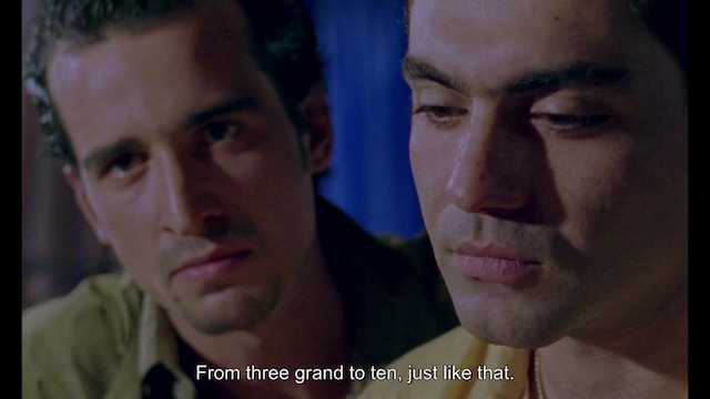 Apo tin akri tis polis (1998) by Constantine Giannaris --poster