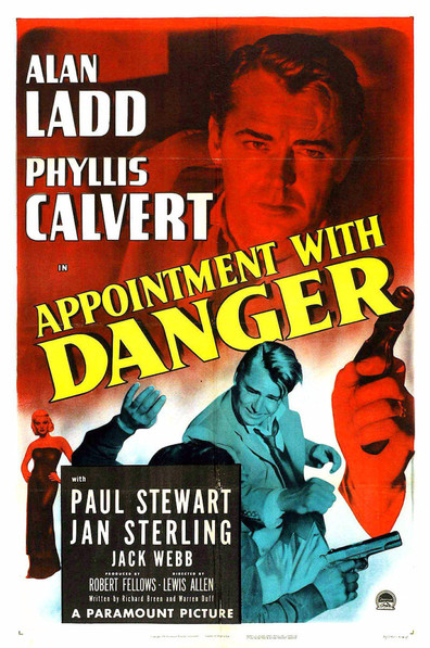 Appointment with Danger (1951) Lewis Allen, Alan Ladd, Phyllis Calvert, Paul Stewart, Crime, Drama, Film-Noir, Thriller