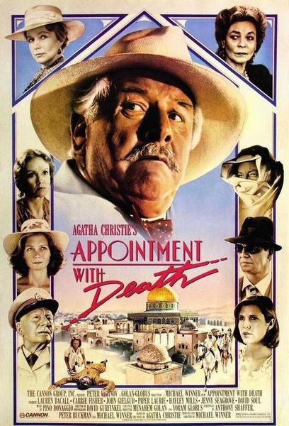 Appointment with Death (1988) Michael Winner, Peter Ustinov, Lauren Bacall, Carrie Fisher, Crime, Drama, Mystery