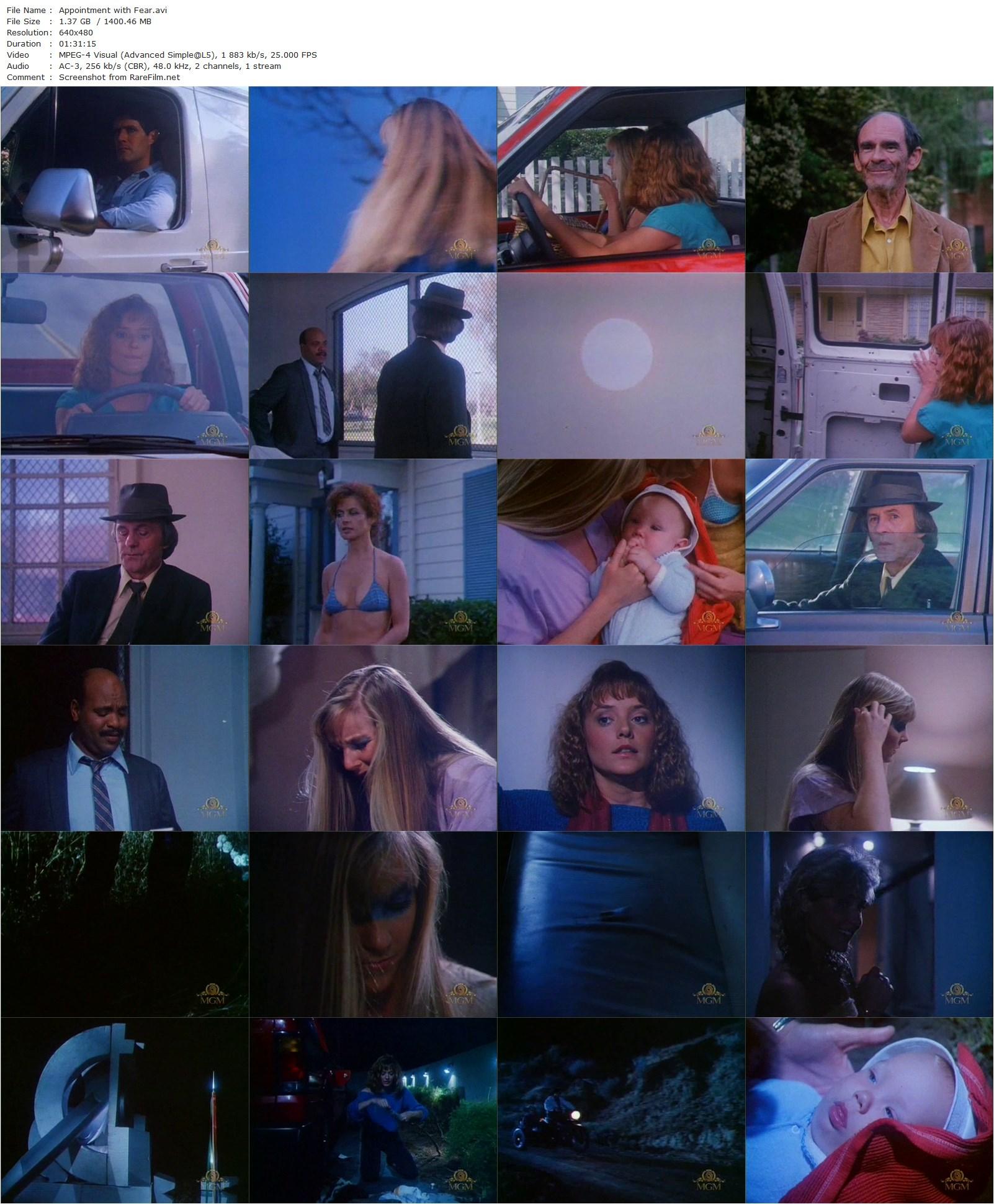 Appointment with Fear (1985) Ramsey Thomas, Michele Little, Michael Wyle, Kerry Remsen-poster