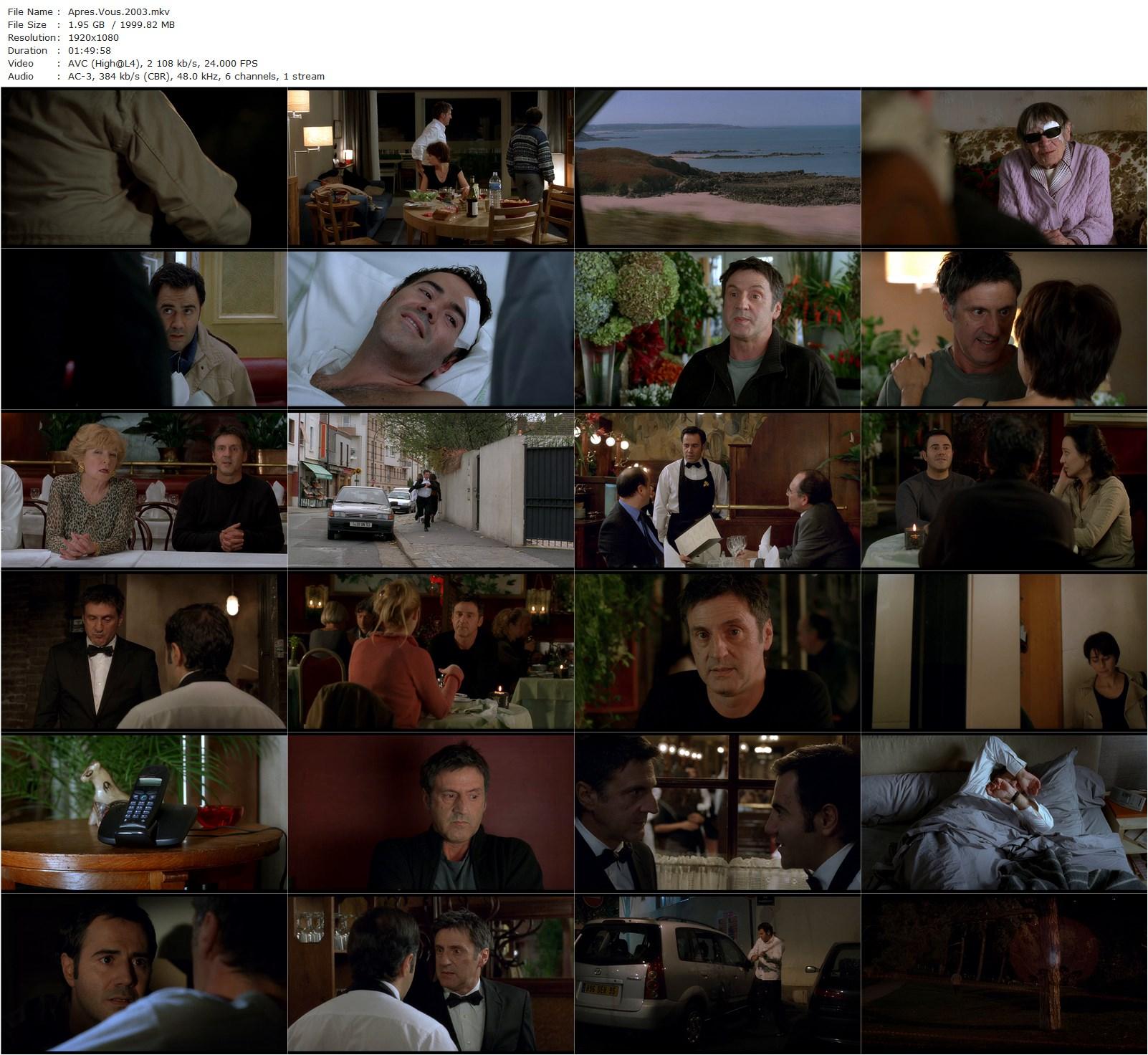 After You (2003) Pierre Salvadori-poster