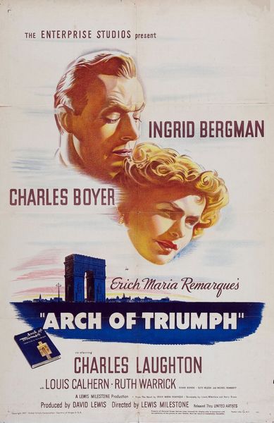 Arch of Triumph (1948) Lewis Milestone, Ingrid Bergman, Charles Boyer, Charles Laughton