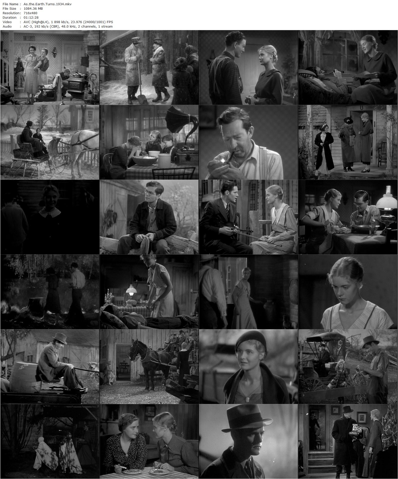 As the Earth Turns (1934) Alfred E. Green, Jean Muir, Donald Woods, Russell Hardie-poster