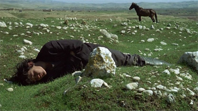 Two-Legged Horse (2008) Samira Makhmalbaf, Ziya Mirza Mohamad, Haron Ahad, Gol-Ghotai-poster