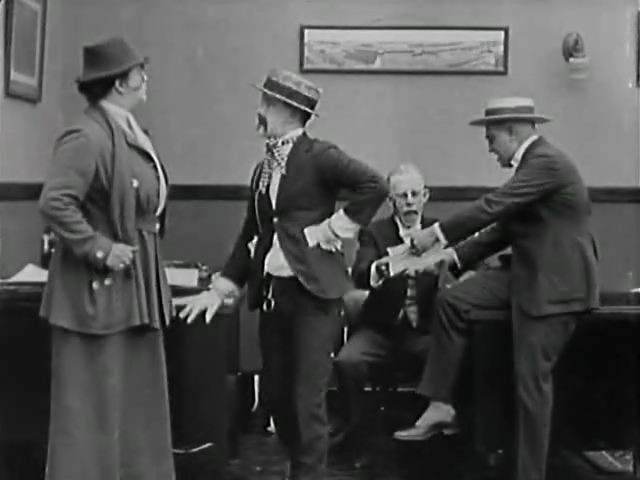 Ask Father (1919) Hal Roach, Harold Lloyd, ‘Snub’ Pollard, Bebe Daniels, Comedy, Short-poster