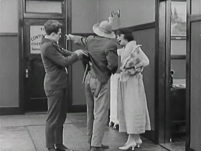 Ask Father (1919) Hal Roach, Harold Lloyd, ‘Snub’ Pollard, Bebe Daniels, Comedy, Short-poster