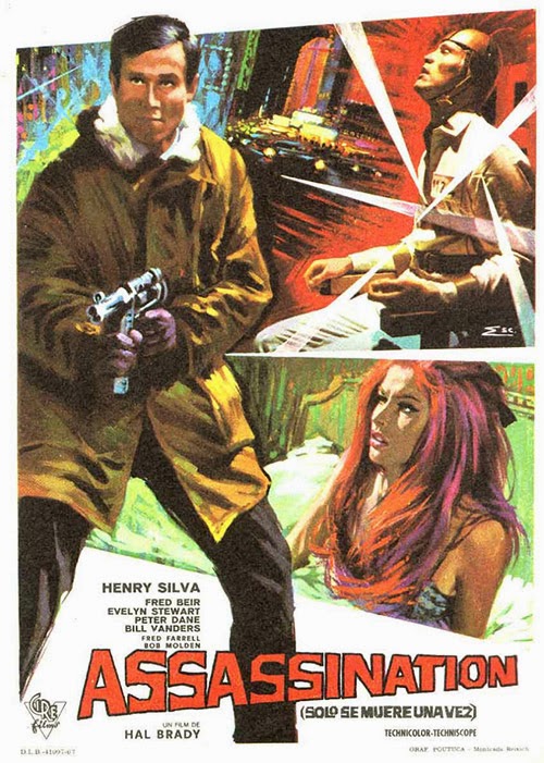 Assassination (1967) Emilio Miraglia, Henry Silva, Fred Beir, Ida Galli