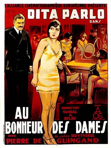 Au bonheur des dames (1930) Julien Duvivier, Dita Parlo, Ginette Maddie, Andrée Brabant