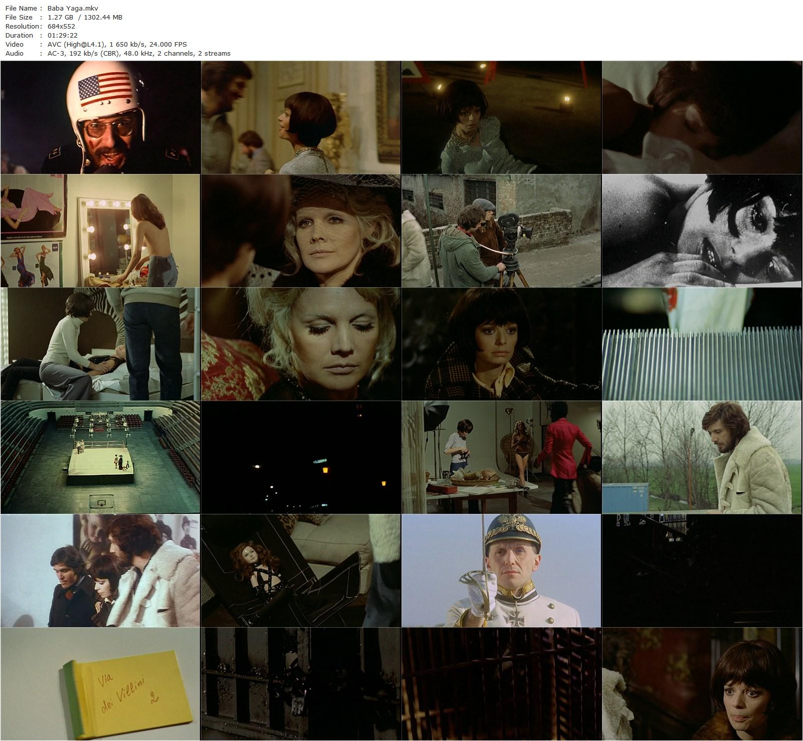 Kiss Me, Kill Me AKA Baba Yaga (1973) Corrado Farina, Carroll Baker, George Eastman, Isabelle De Funès-poster