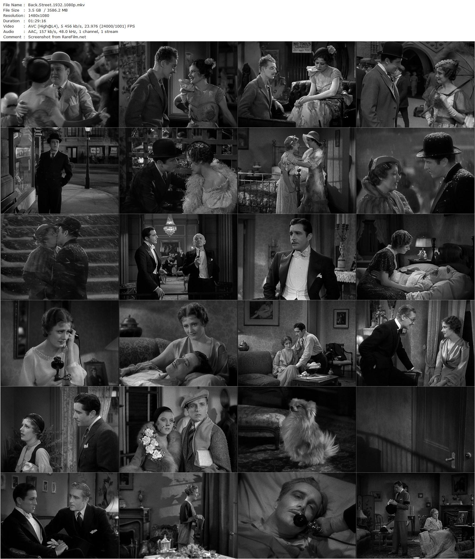 Back Street (1932) John M. Stahl, Irene Dunne, John Boles, June Clyde-poster