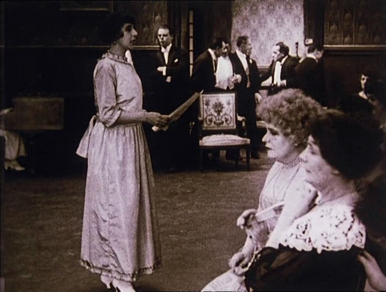 Backbiters (1924) Albert Dieudonné, Jean Renoir, Catherine Hessling, Albert Dieudonné, Eugénie Nau, Drama-poster