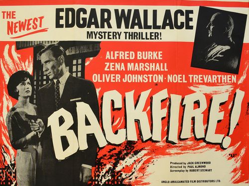 Backfire! (1962) Paul Almond, Alfred Burke, Zena Marshall, Oliver Johnston