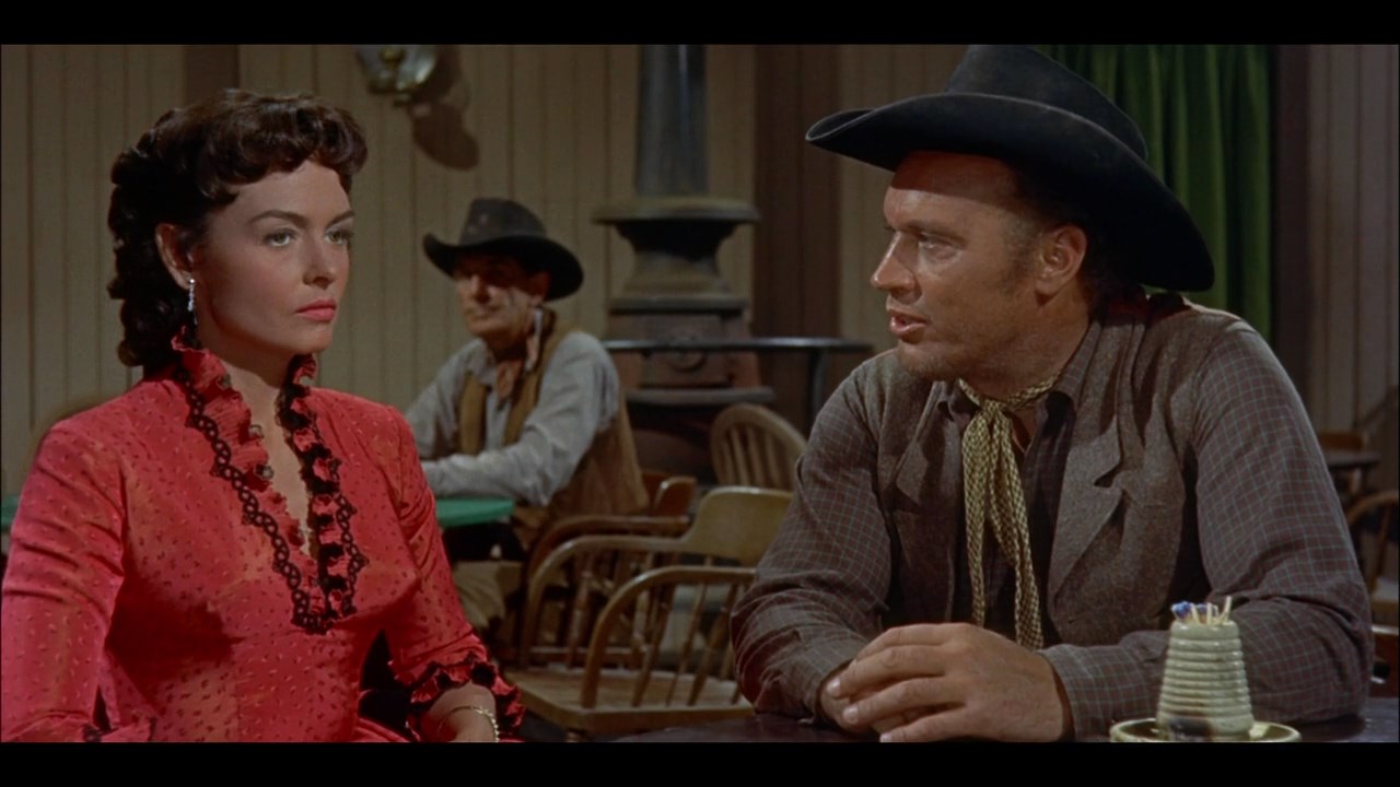 Backlash (1956) John Sturges, Richard Widmark, Donna Reed, William Campbell, Mystery, Romance, Western-poster