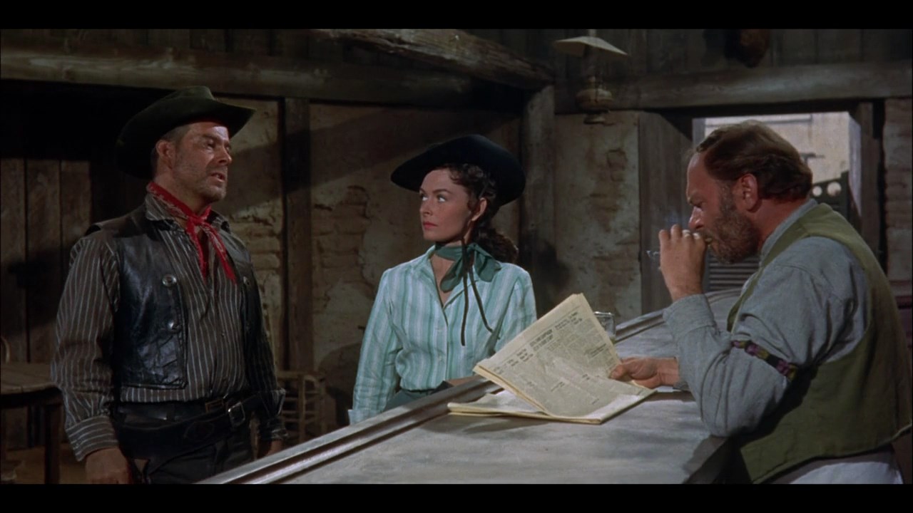 Backlash (1956) John Sturges, Richard Widmark, Donna Reed, William Campbell, Mystery, Romance, Western-poster