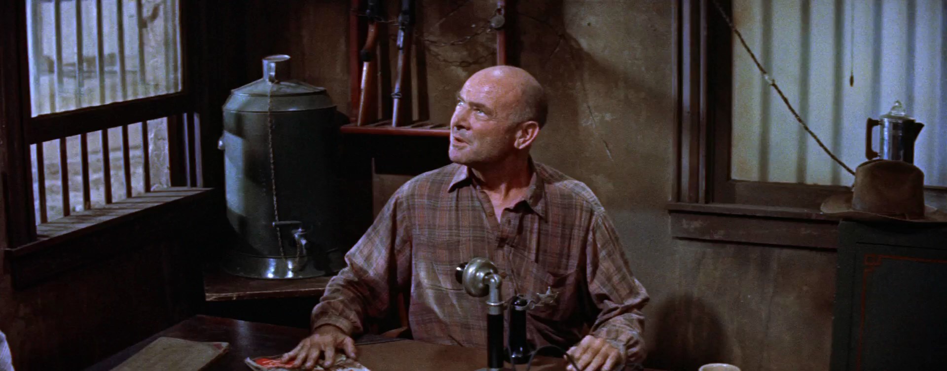 Bad Day at Black Rock (1955) John Sturges, Spencer Tracy, Robert Ryan, Anne Francis, Crime, Drama, Mystery, Thriller, Western-poster