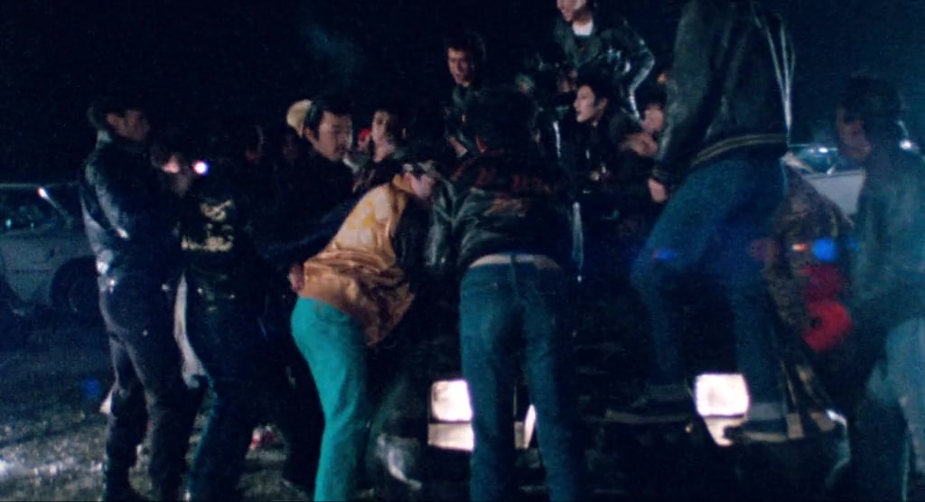 Burst City (1982) Gakuryû Ishii, Michirô Endô, Shigeru Izumiya, Takanori Jinnai, Action, Music, Sci-Fi-poster