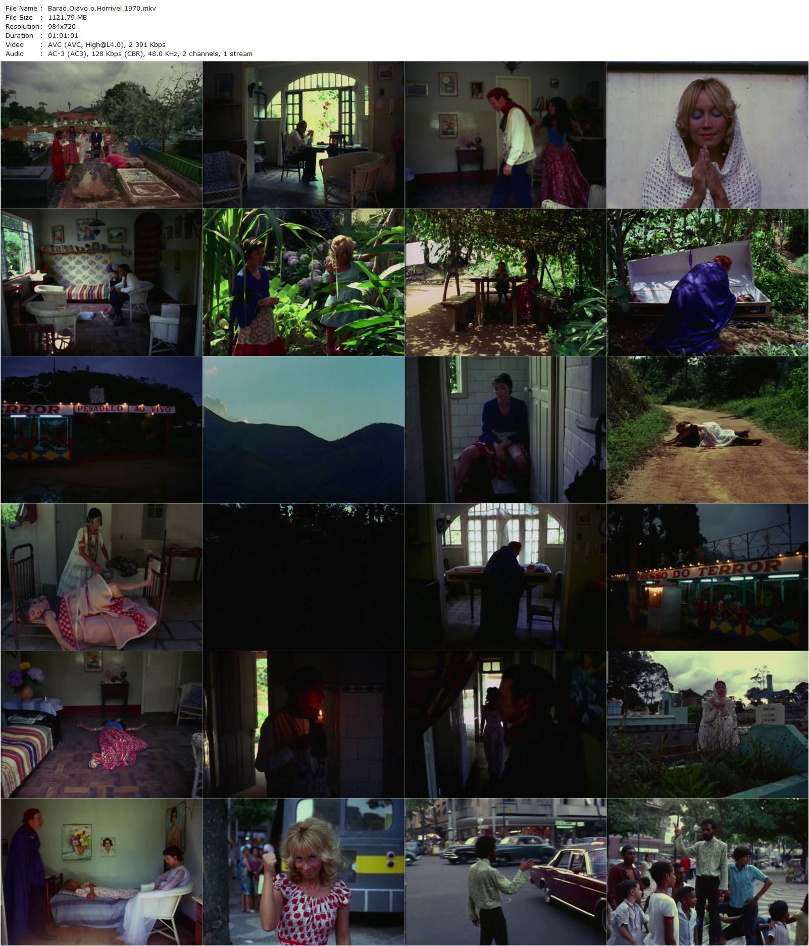 Baron Olavo, the Horrible (1970) Júlio Bressane, Rodolfo Arena, Helena Ignez, Isabella-poster