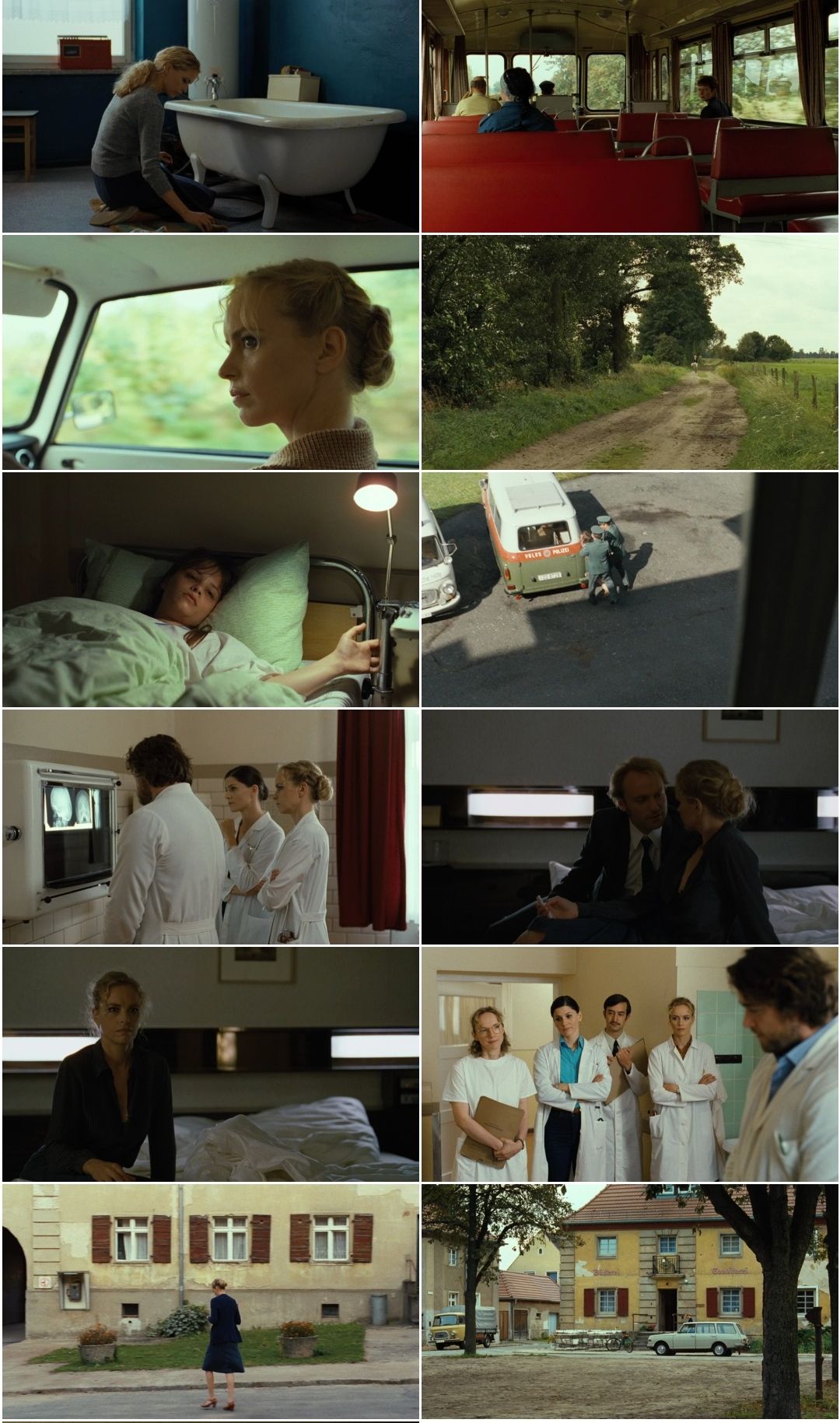 Barbara (2012) Christian Petzold, Nina Hoss, Ronald Zehrfeld, Rainer Bock, Christina Hecke, Drama-poster