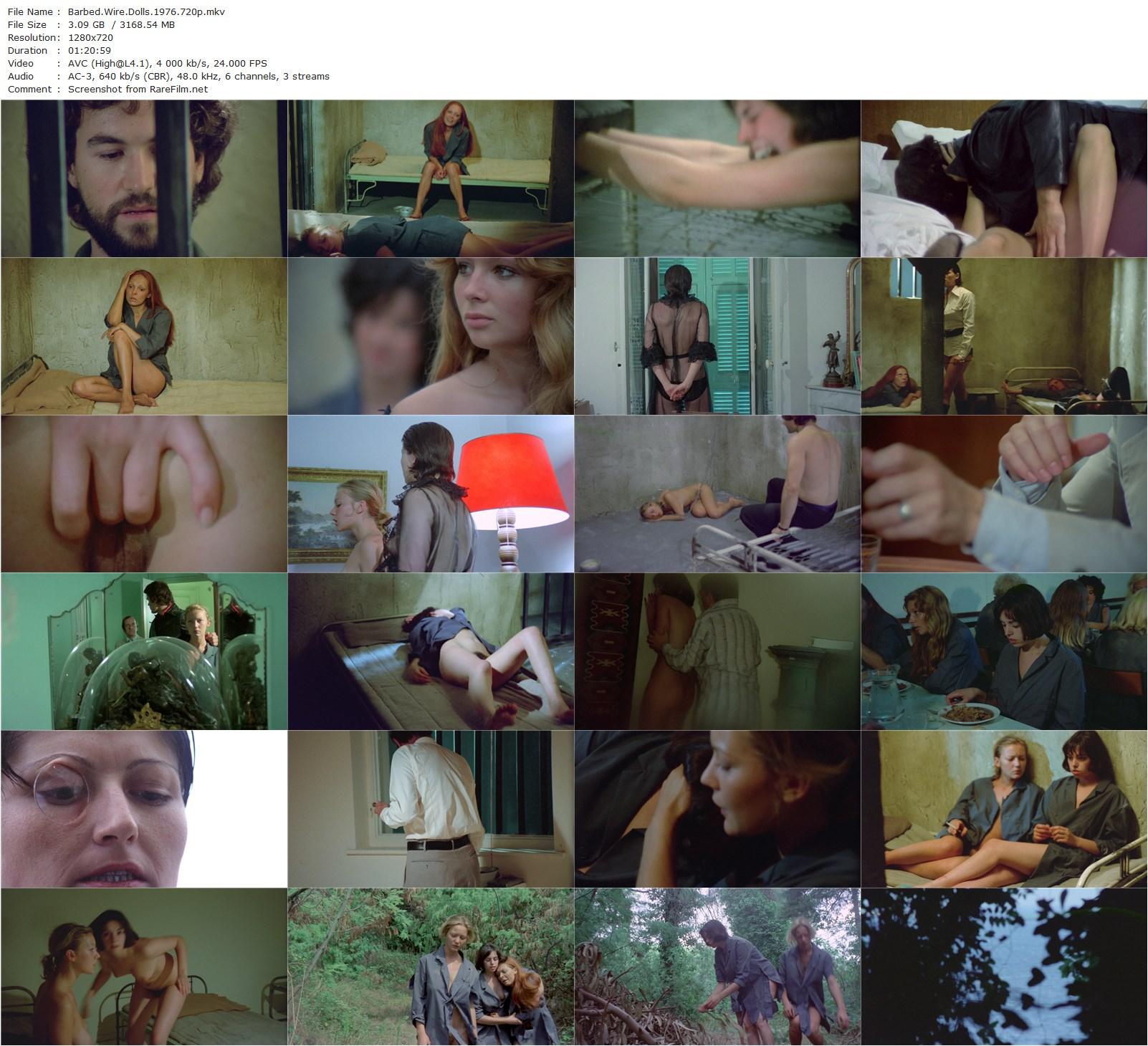 Barbed Wire Dolls / Frauengefängnis (1976) Jesus Franco, Lina Romay, Paul Muller, Monica Swinn-poster