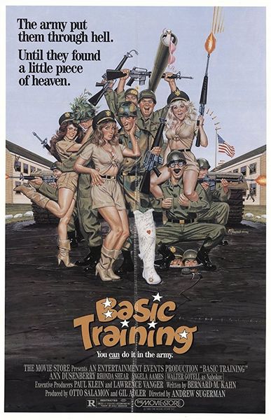 Basic Training (1985) Andrew Sugerman, Ann Dusenberry, Rhonda Shear, Angela Aames, Comedy