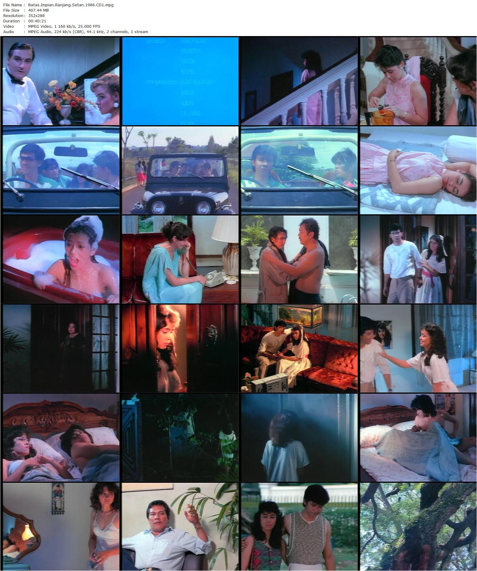 Satan’s Bed AKA Batas Impian Ranjang Setan (1986) H. Tjut Djalil, Didier A. Hamel, Chintami Atmanegara, Linda Lolita Hoesin-poster