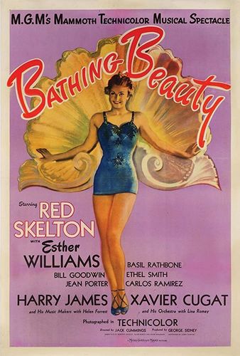 Bathing Beauty (1944) George Sidney, Red Skelton, Esther Williams, Basil Rathbone