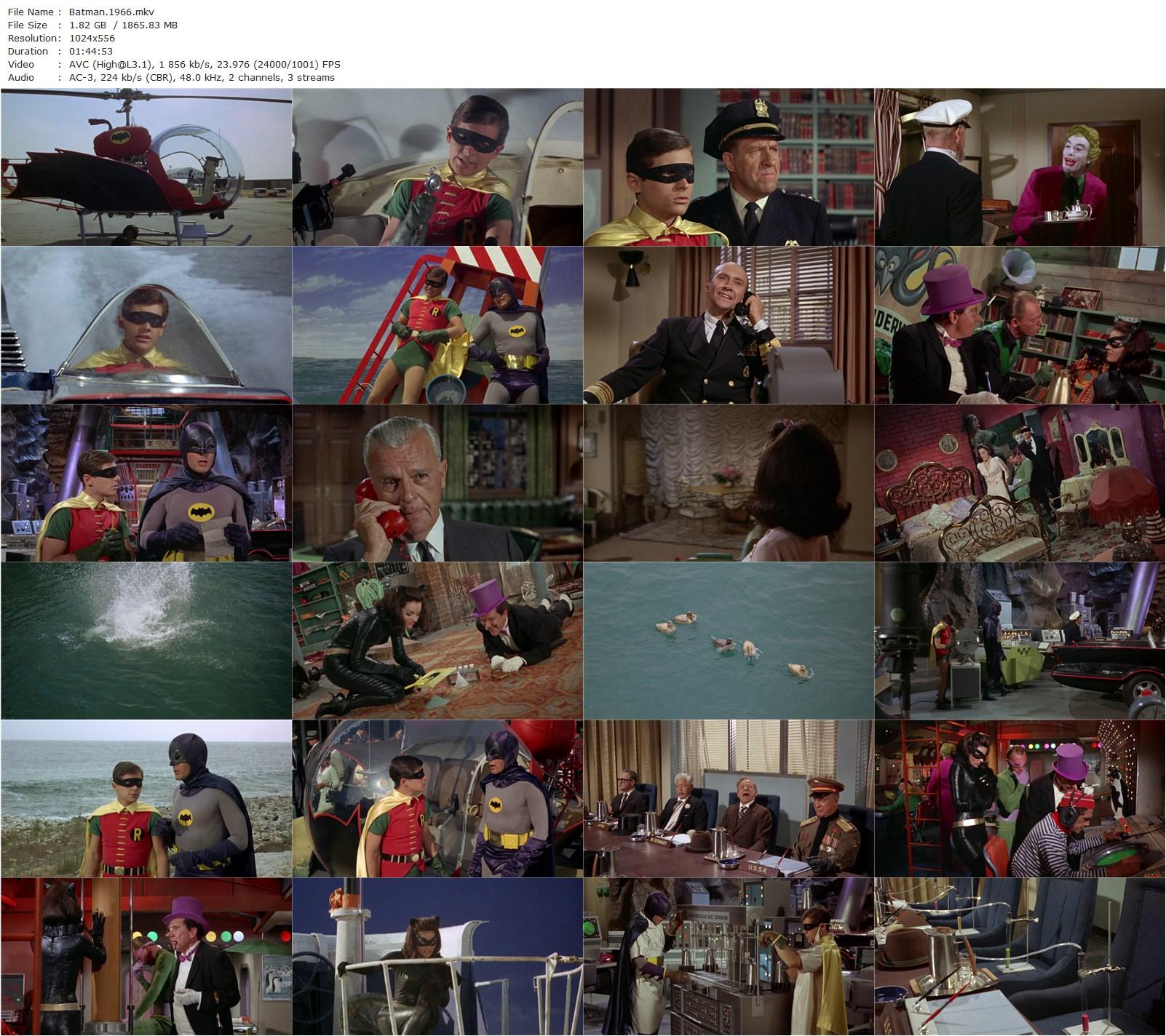 Batman: The Movie (1966) Leslie H. Martinson, Adam West, Burt Ward, Lee Meriwether-poster