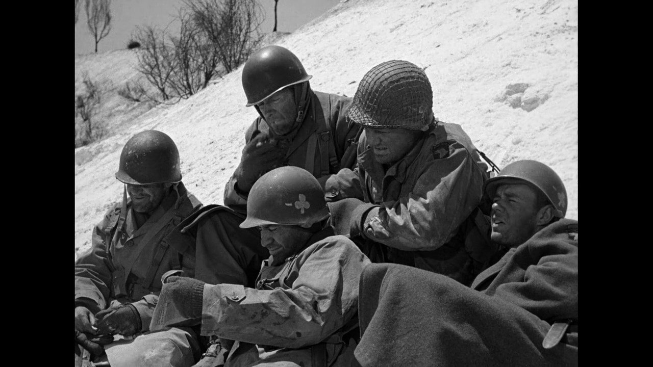 Battleground (1949) William A. Wellman, Van Johnson, John Hodiak, Ricardo Montalban, Action, War, Drama-poster