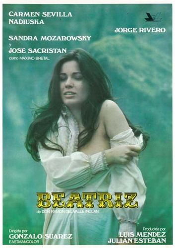 Beatriz (1976) Gonzalo Suárez, Carmen Sevilla, Nadiuska, Jorge Rivero