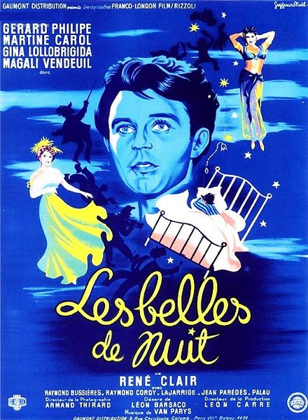 Beauties of the Night (1952) René Clair, Gérard Philipe, Martine Carol, Gina Lollobrigida