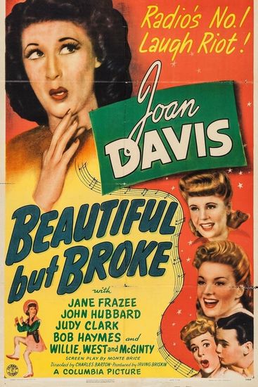 Beautiful But Broke (1944) Charles Barton, Joan Davis, John Hubbard, Jane Frazee