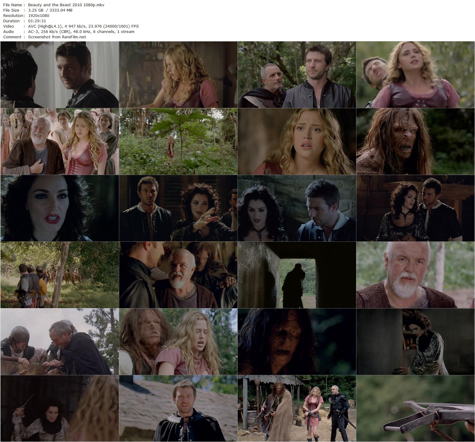 Beauty and the Beast (2010) David Lister, Estella Warren, Rhett Giles, Victor Parascos-poster