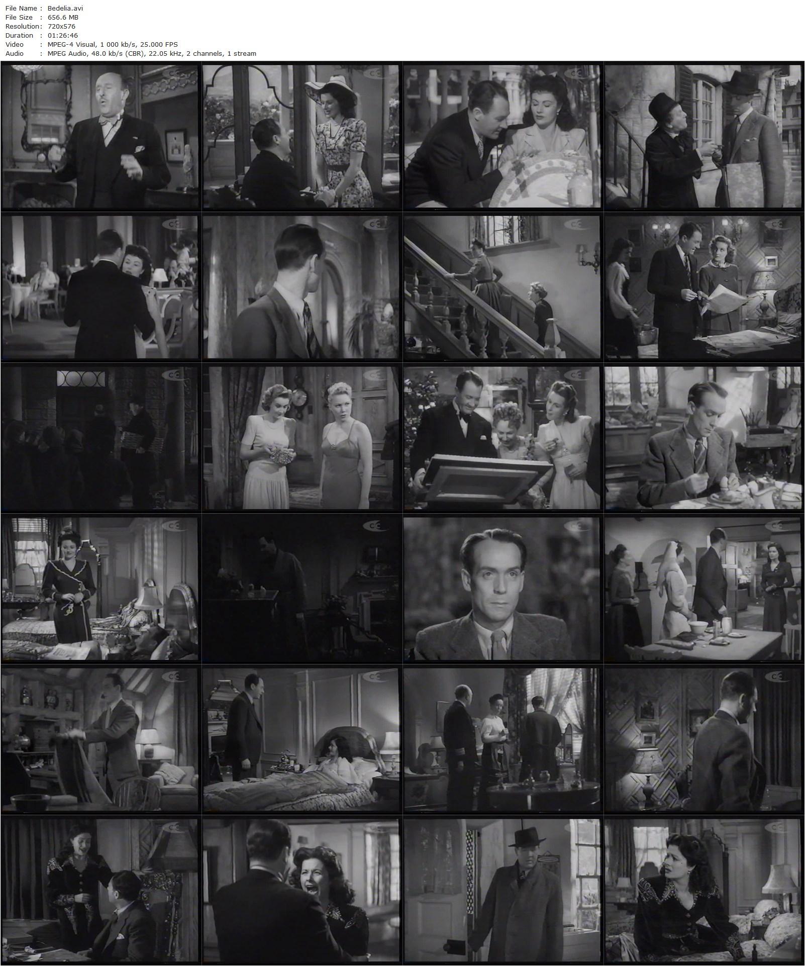 Bedelia (1946) Lance Comfort, Margaret Lockwood, Ian Hunter, Barry K. Barnes-poster