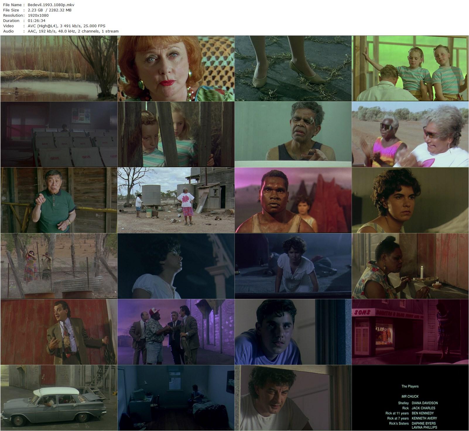 Bedevil (1993) Tracey Moffatt, Diana Davidson, Jack Charles, Ben Kennedy-poster