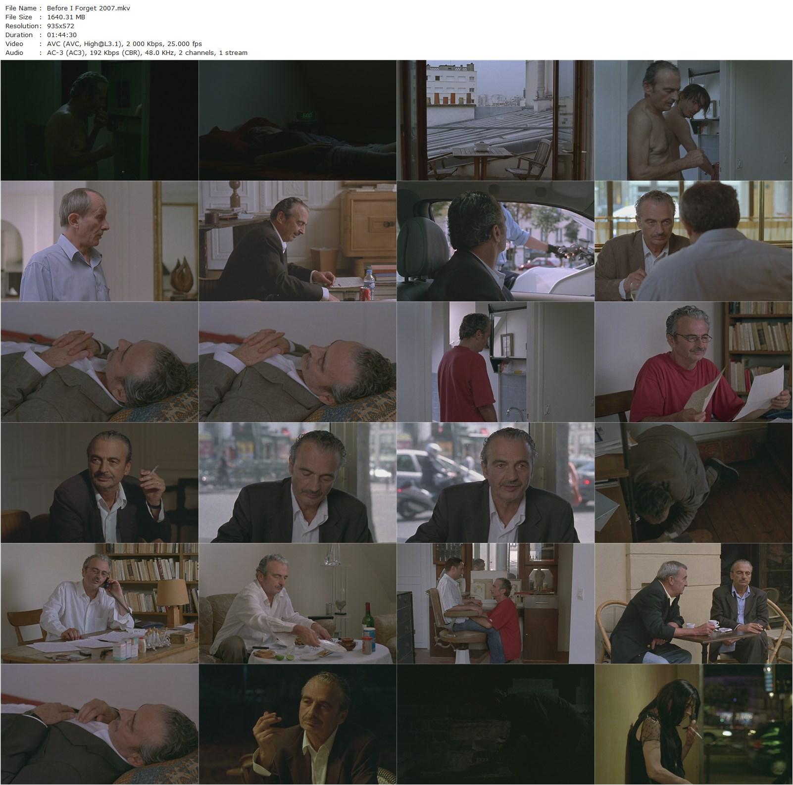 Before I Forget (2007) Jacques Nolot, Jean-Pol Dubois, Marc Rioufol-poster