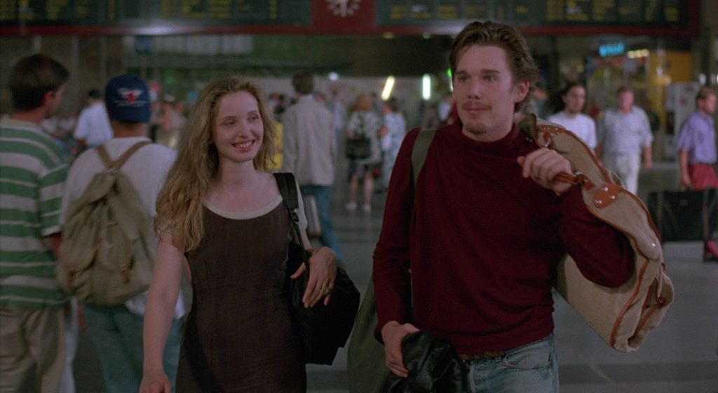 Before Sunrise (1995) Richard Linklater, Ethan Hawke, Julie Delpy, Andrea Eckert, Drama, Romance-poster