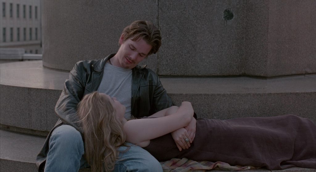 Before Sunrise (1995) Richard Linklater, Ethan Hawke, Julie Delpy, Andrea Eckert, Drama, Romance-poster