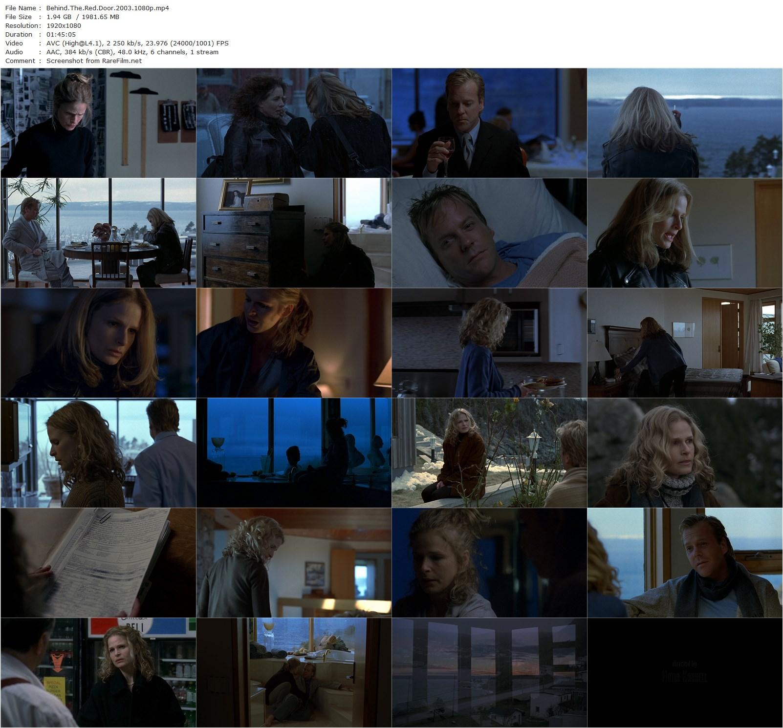 Behind the Red Door (2003) Matia Karrell, Kyra Sedgwick-poster