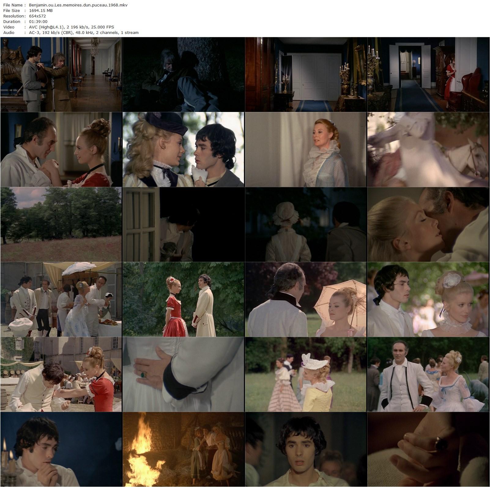 The Diary of an Innocent Boy AKA Benjamin ou Les mémoires d’un puceau (1968) Michel Deville, Michèle Morgan, Michel Piccoli, Pierre Clémenti-poster