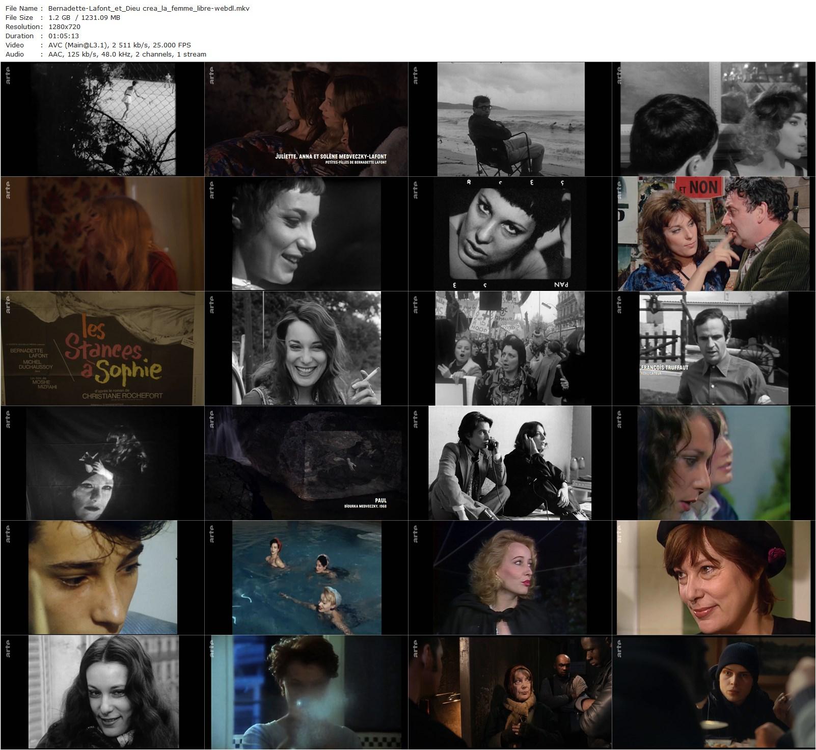 Bernadette Lafont, and God Created the Free Woman AKA Bernadette Lafont et Dieu créa la femme libre (2016) Esther Hoffenberg, Bulle Ogier, Jean-Pierre Kalfon, Michel Demonteix-poster