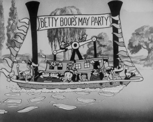 Dave Fleischer & Dave Tendlar - Betty Boop's May Party (1933)-poster