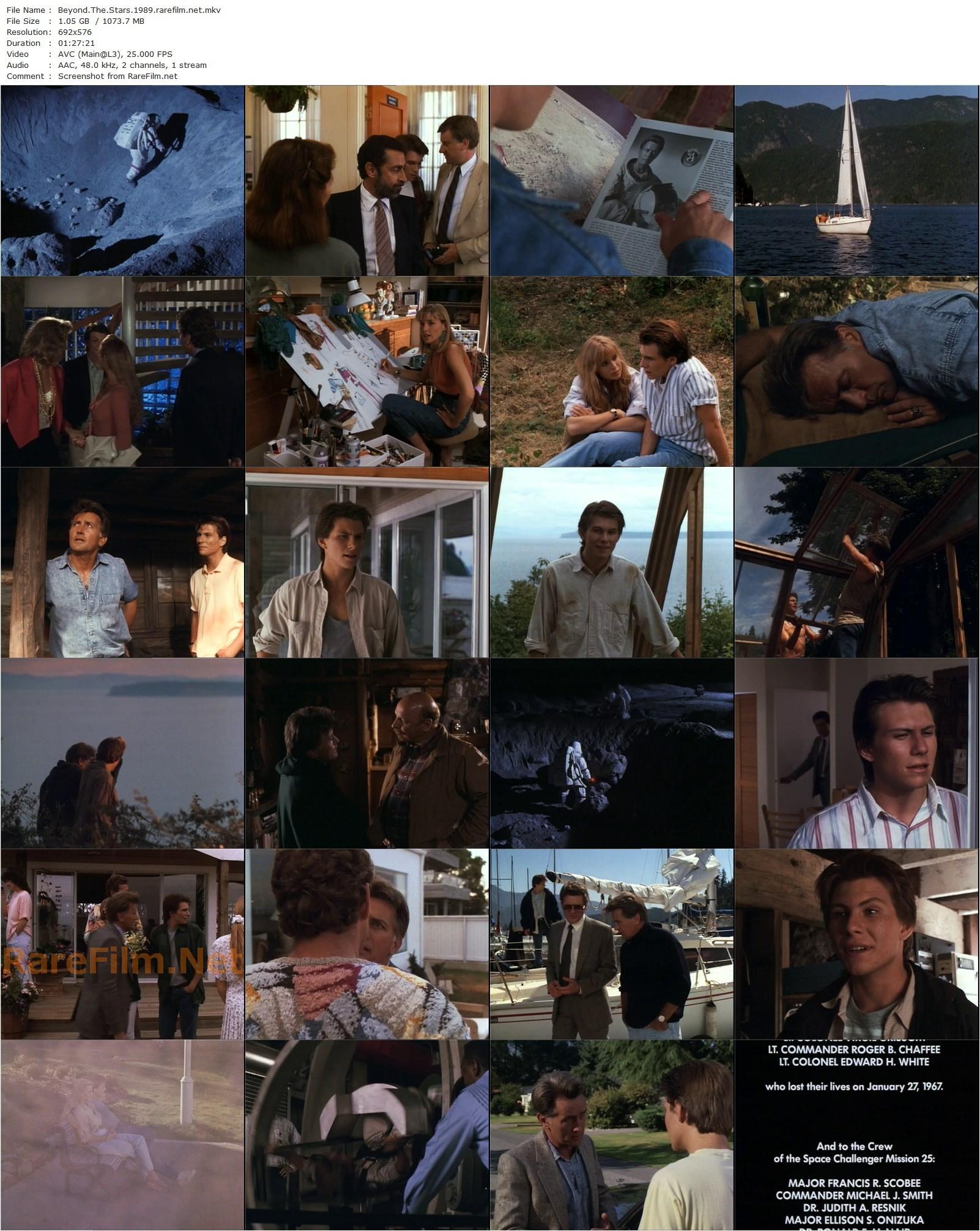 Beyond the Stars (1989) David Saperstein, Martin Sheen, Christian Slater, Robert Foxworth-poster