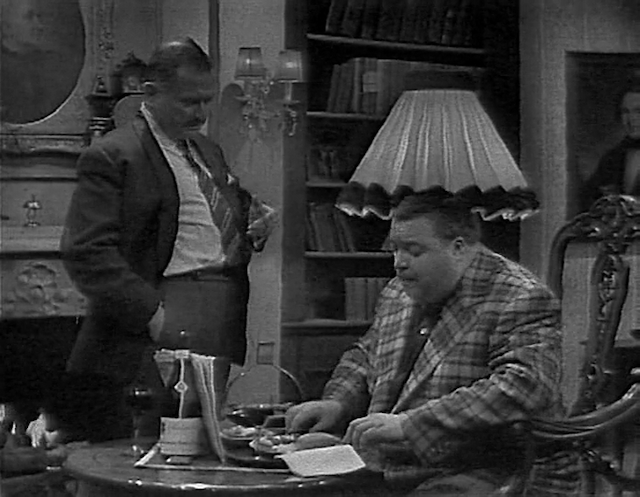 Biedermann und die Brandstifter (1963)-poster