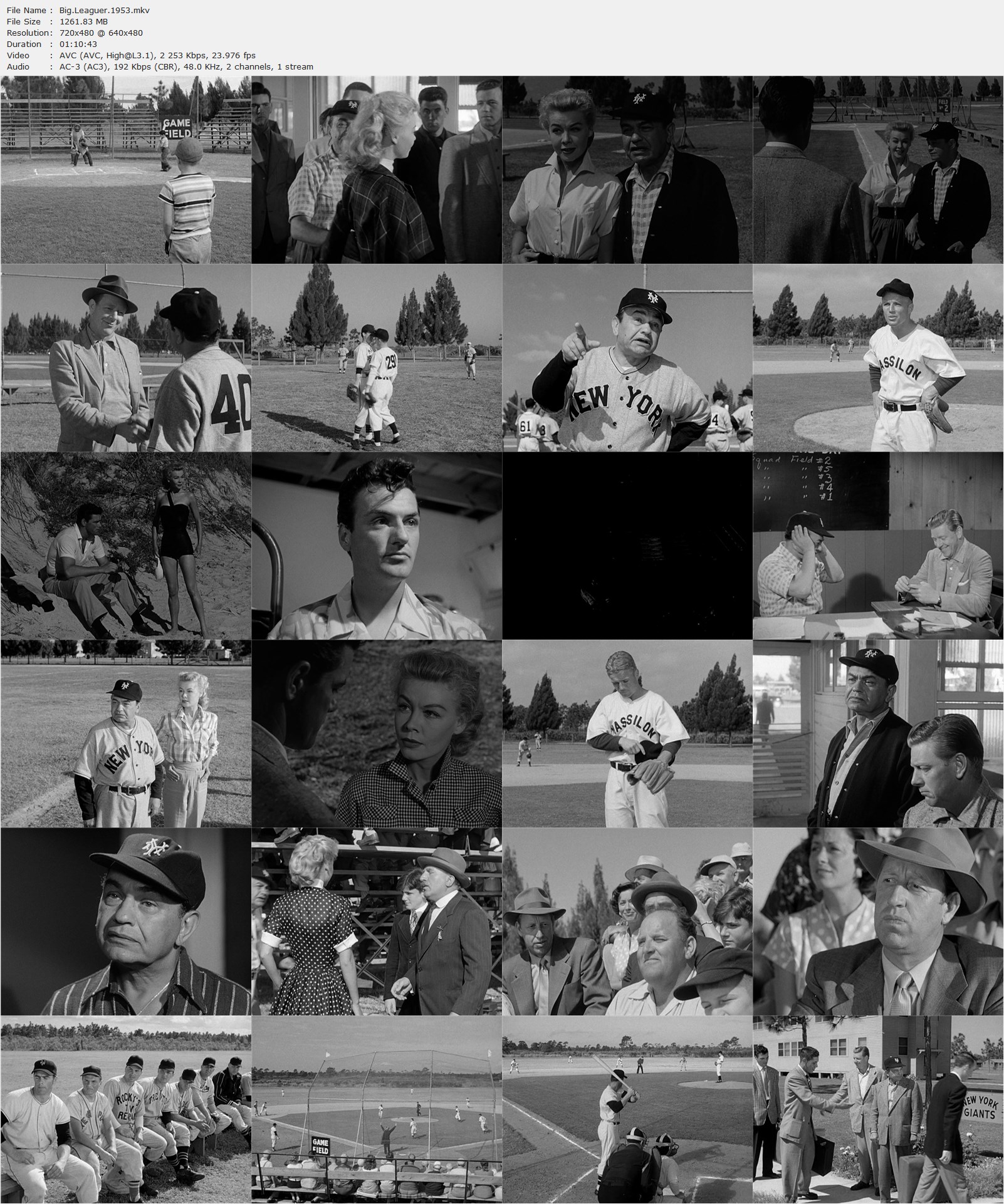 Big Leaguer (1953) Robert Aldrich, Edward G. Robinson, Vera-Ellen, Jeff Richards, Drama, Family, Sport-poster