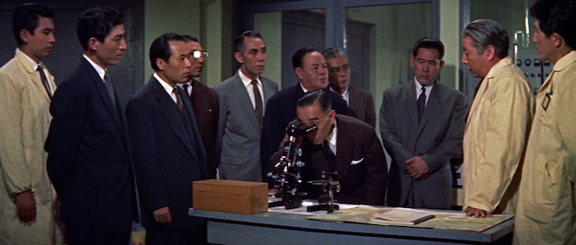 Ishirô Honda – Bijo to Ekitainingen aka The H-Man (1958)-poster