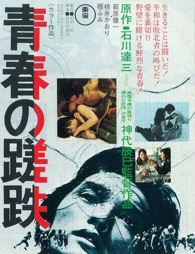 Bitterness of Youth AKA Seishun no satetsu (1974) Tatsumi Kumashiro, Ken’ichi Hagiwara, Kaori Momoi, Fumi Dan