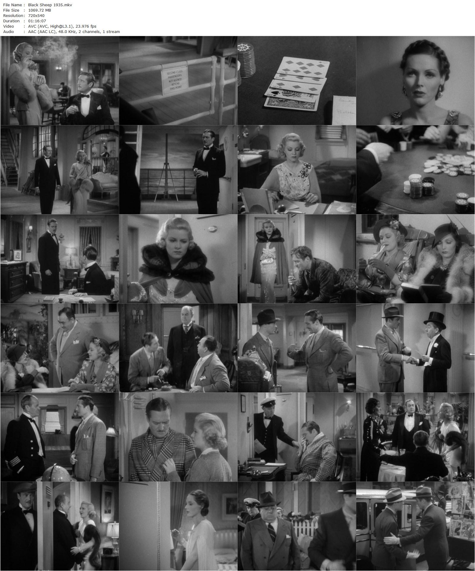 Black Sheep (1935) Allan Dwan, Edmund Lowe, Claire Trevor, Tom Brown-poster